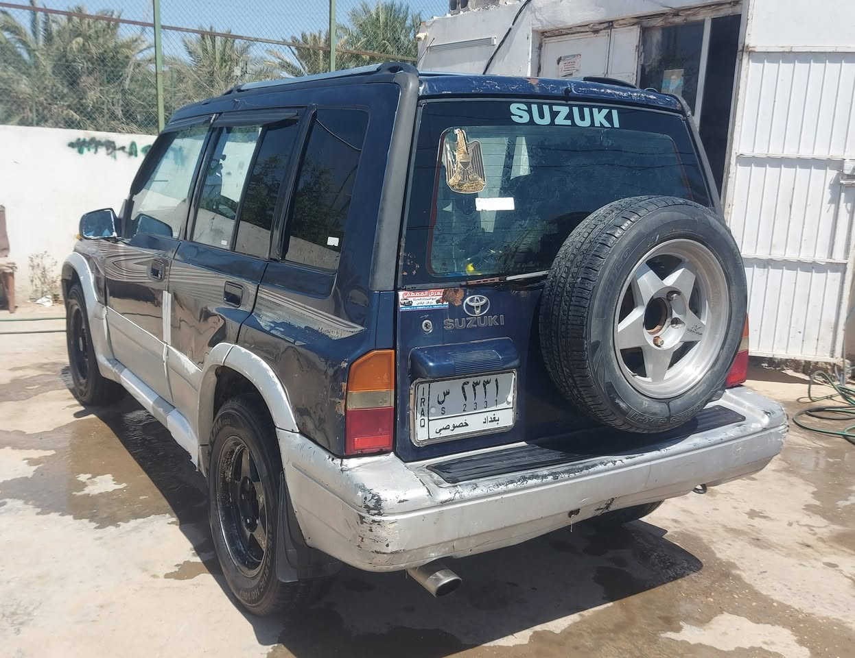 السلام عليكم
مكلف بالنشر....مكلف بالنشر 
سازوكي موديل ٢٠٠٠  رقم بغداد محرك وكير ونجي سنويتها ضايعه صاحبها يبيع كوم حديد ومايندل راعيها يكفلها من السرقه والعشاير ب25 وبيها مجال بسيط مكانها ناصريه قضاء النصر للاستفسار ***********
