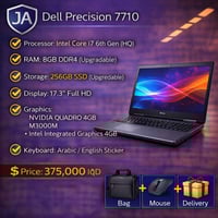 وورك ستيشن • ديل ٧٧١٠ • شاشة ١٧٫٣