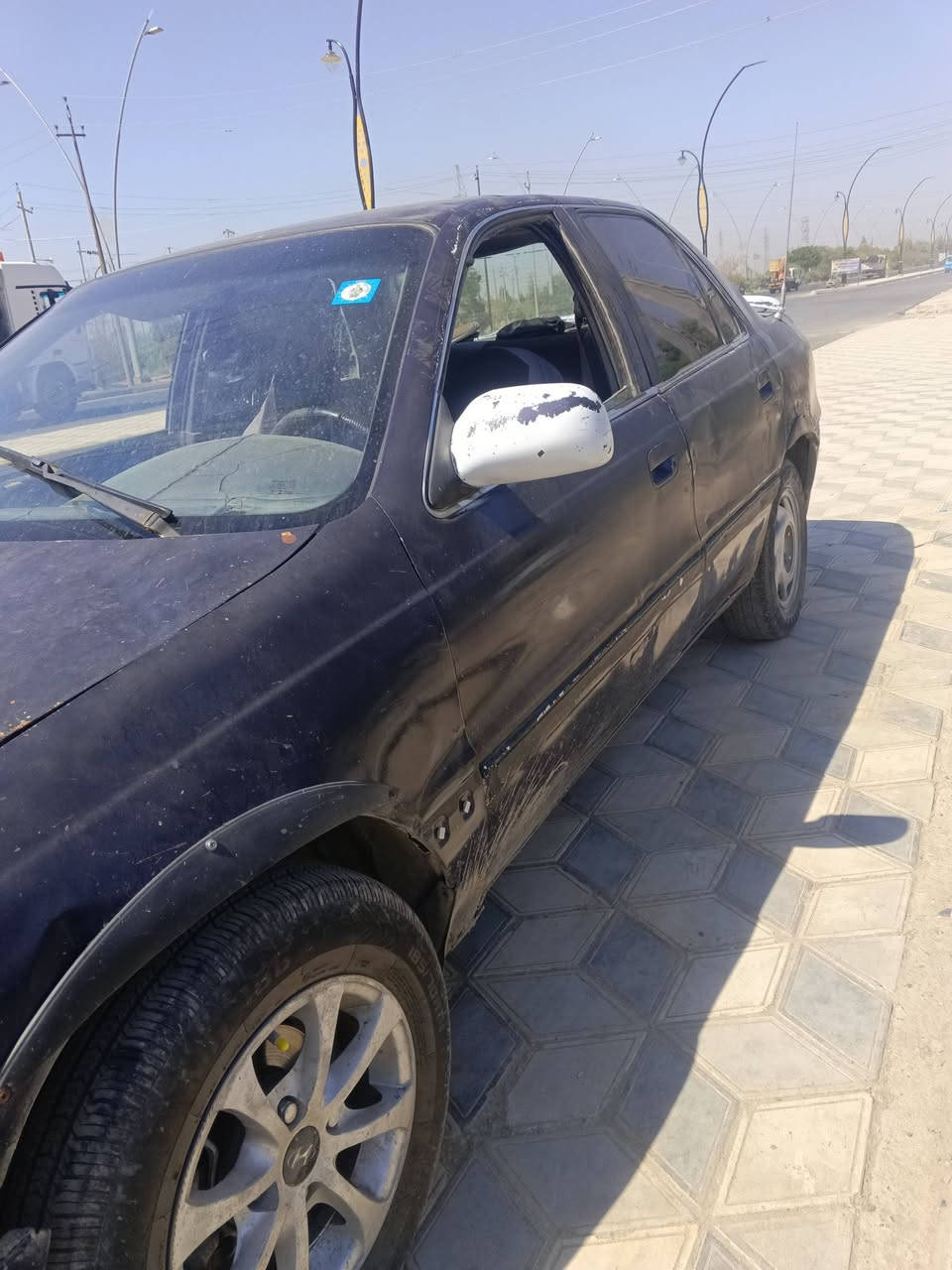 السلام عليكم سياره للبيع النترا مصطره موديل 95 السياره خير من الله السعر رقم انكليزي  16وبيها مجال بسيط العنوان ديالى بعقوبة معارض الحديد ة الأستفسار *********** 
***********
