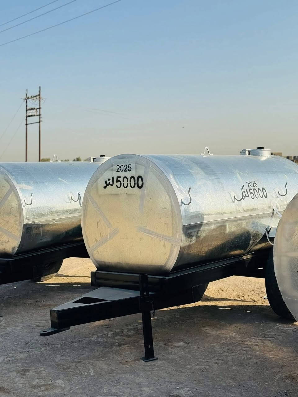 مقطورات وتانكيات تستخدم لرش المبيد والاسمده لاصحاب المرشات في المزارع الصحراويه وايضا تستخدم للكاز المتنقل والماء
العنوان بابل/ الشوملي /قرب السريع الدولي 
للاتصال على 

*********** واتساب 

***********

*********** واتساب
