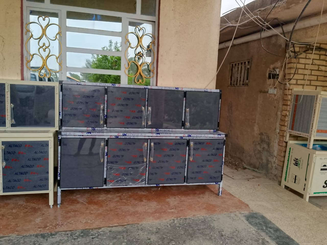 الابداع المنيوم 
كاونترات البيع
مترتين وسنك متره ونص وملحق مترتين 330الف

كاونتر متره ونص سنك ومتره ونص ملحق ومتره ونص ارضي240الف

كاونتر متر سنك ومتره ونص ارضي ومتره ونص ملحق 

العنوان بغداد ابي غريب سيدساجت مجاور مطعم الشيخ

التواصل عبر الرقام 
***********/رسول 
***********/عباس
