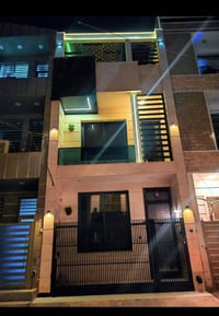 دار للبيع زراعي ٥٠ متر ٣ طوابق ٣ نوم حديقه بسطح زيرو محد كاعد بي بناء ...