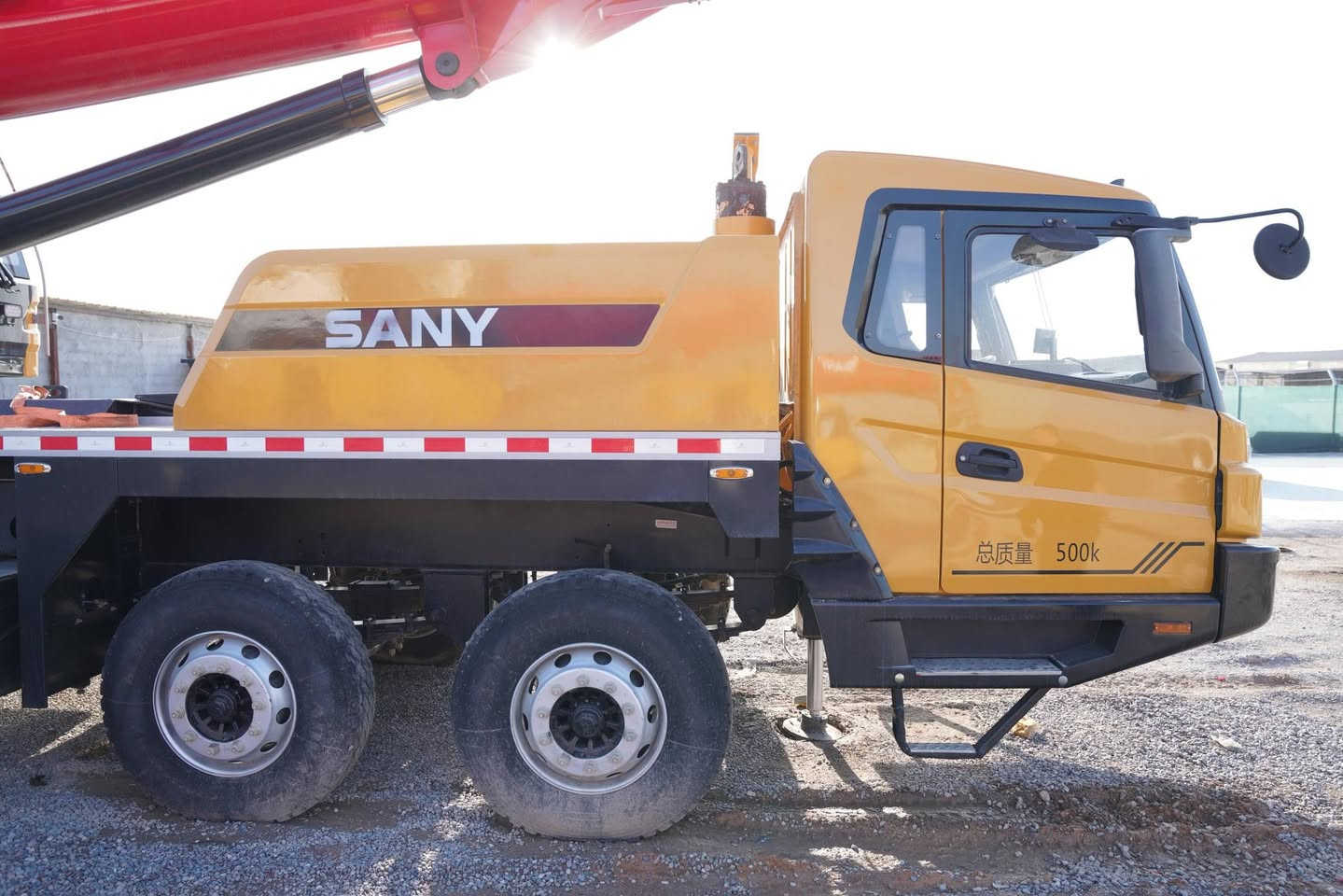 كرين ساني 2023 للبيع موقع اربيل اعلى صنف CTC500TD للتواصل على رقم *********** السعر مناسب للجادين
