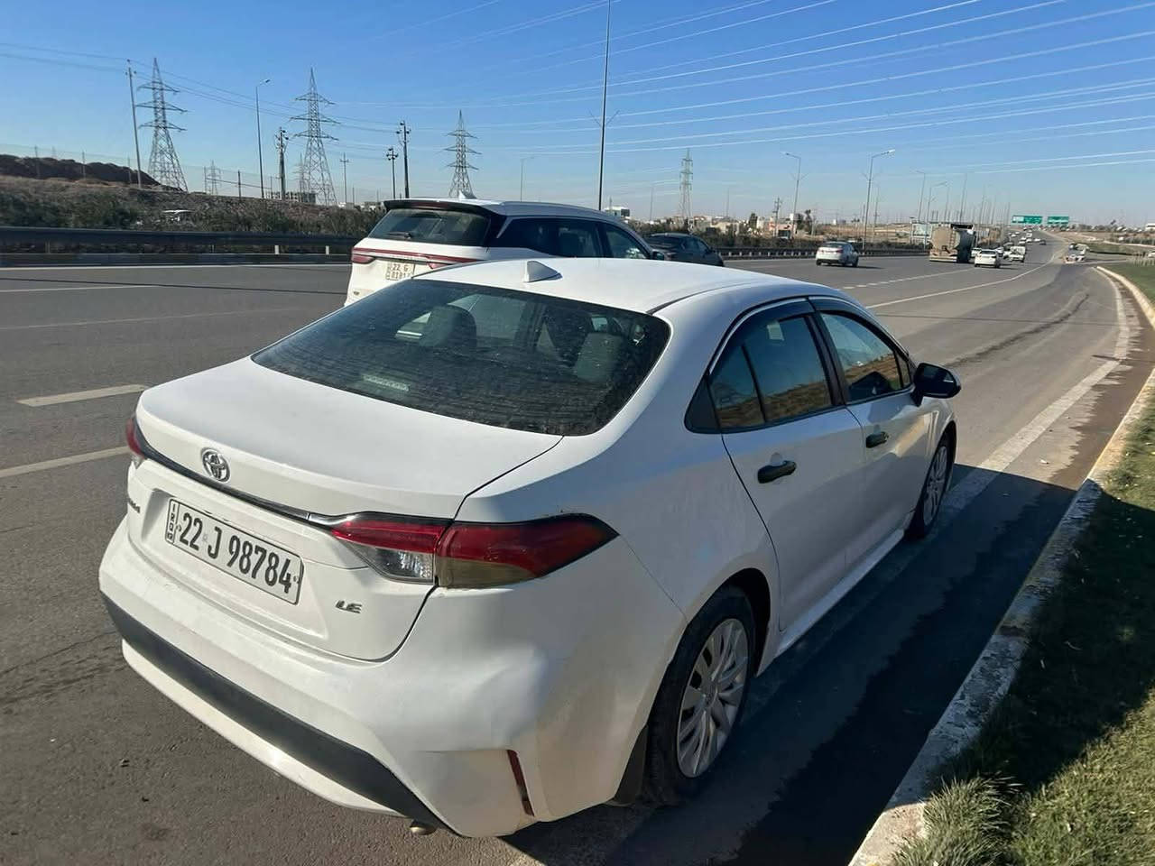 للبيع كورلا موديل 22 وارد امريكي 

حادث باب صبغ وجاملغ تبديل  

رقم اربيل بسم الشركه 
سياره حلوه مال جناي 
كير مكينه كفاله 

السعر 140 وبيه مجال الاستفسار.               عنوان حله مركز 
ع رقم ***********
