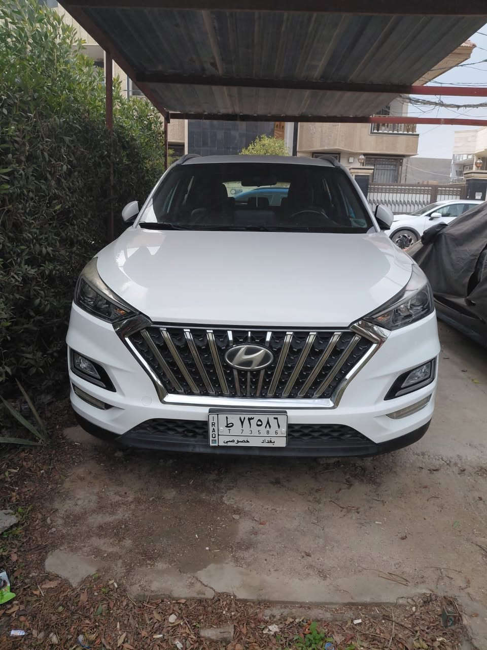 توسان خليجي 2020 مكفولة من الصبغ ماشية اقل من ٥٢ km محرك ٢٠٠٠ فول عدا البرنوراما...رقم بغداد تحويل مباشر على وضع الشركة ترحيب وتشغيل عن بعد
والشكل جديد وشباج لكزز
للاستفسار المراسلة على واتساب 
رقم. ***********
