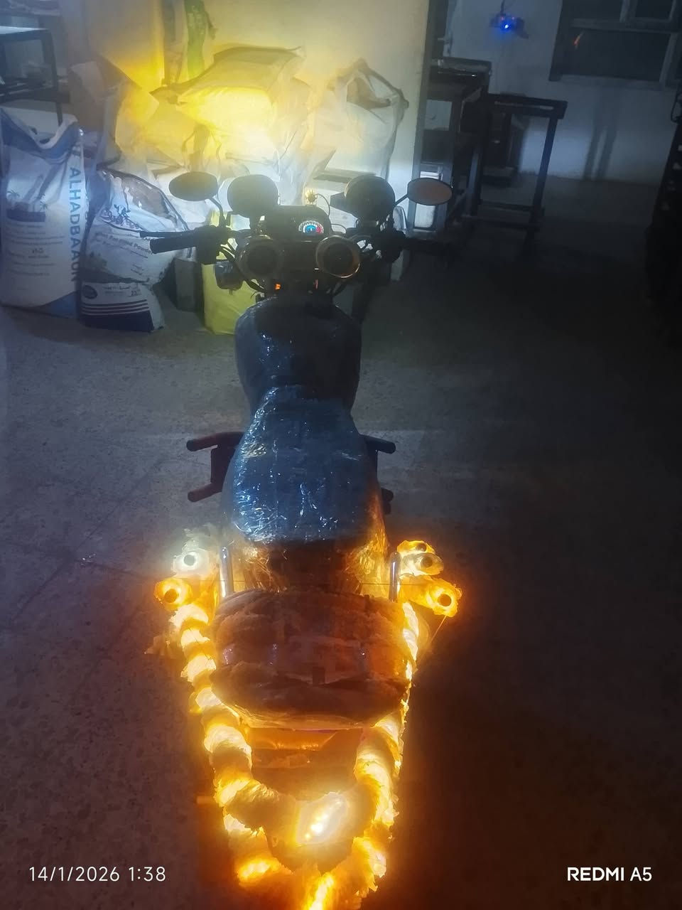 اسلام عليكم من رخصت الادمن دراجه نامه برو موديل 2025نكره سلف تشغيل عن بعد بعز البرد نكره محرك 150كلش نضيفه 5نمر مكاني تكريت ***********
