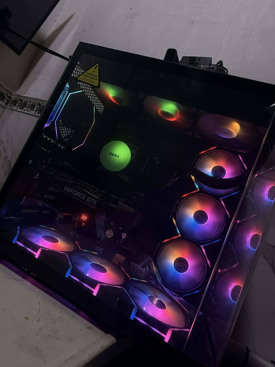 السلام عليكم - تجميعة اكستريم حلوة و مرتبة و ابيعها بفلوسها

CPU I7 6800K معالج اكستريم وليس عادي (جديد)

+ تبريد مائي 360 من براند ساما مستخدم بحالة ممتازة جدا (اخو الجديد )

M.B اعلى فئة من مشينست و اكبر حجم X99 PRO  (جديد)

GPU GTX 1660 TI (مستخدم)

RAM DDR4 16X2 32GB 3200MHZ (جديد)

M.2 GEN3 128GB (جديد) (WINDOWS 11 PRO)

PSU 1000W GOLD +80 (جديد)

CASE عملاق وفخم و جددددييييد البارحة اشتريتة و شديتة
Jungle Leopard AC-01 Mid Tower ATX Gaming Black
7 مراوح و هب من براند ايگو جديد

ادبتر usb 3.0 يحتو على 7 منافذ

ادبتر واي فاي و بلوتوث

التجميعة اكثر القطع جديدة و البارحة جهزت و تم تعريف القطع و التحديث و جاهزة بدون اي مشاكل

السعر 550.000 

الضمان شهر
يشمل الضمان الخلل التقني فقط
 وليس الكسر او سوء خدمة الكهرباء
و الضرر من طرف المستخدم


**إذا كنت صاحب هذا الإعلان وتريد حذفه لأي سبب، رجاءا أرسل رسالة إلى الدعم الفني**