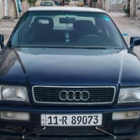 اودي  حجم  80 موديل  92 رقم بغداد انكليزي  بدون حادث   صبغ  جماليه محر...