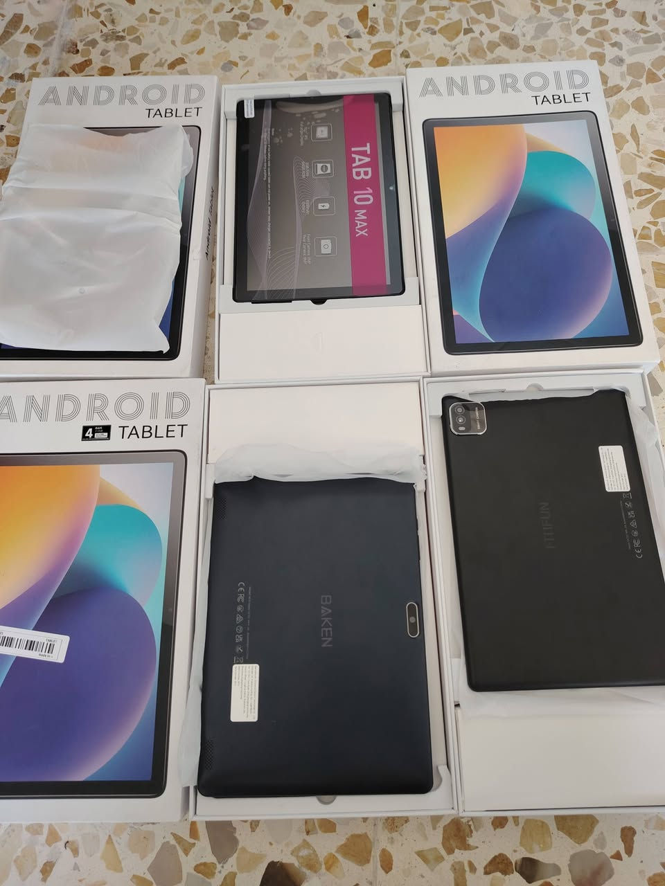 ايبادات جدد شرط الشغل 
العدد 3 قطع 
ذاكره 64 
نضام اندرويد 15 
السعر 180 الف شلع 
اليفيدنه على باب الله يراسلني وخادم


**إذا كنت صاحب هذا الإعلان وتريد حذفه لأي سبب، رجاءا أرسل رسالة إلى الدعم الفني**