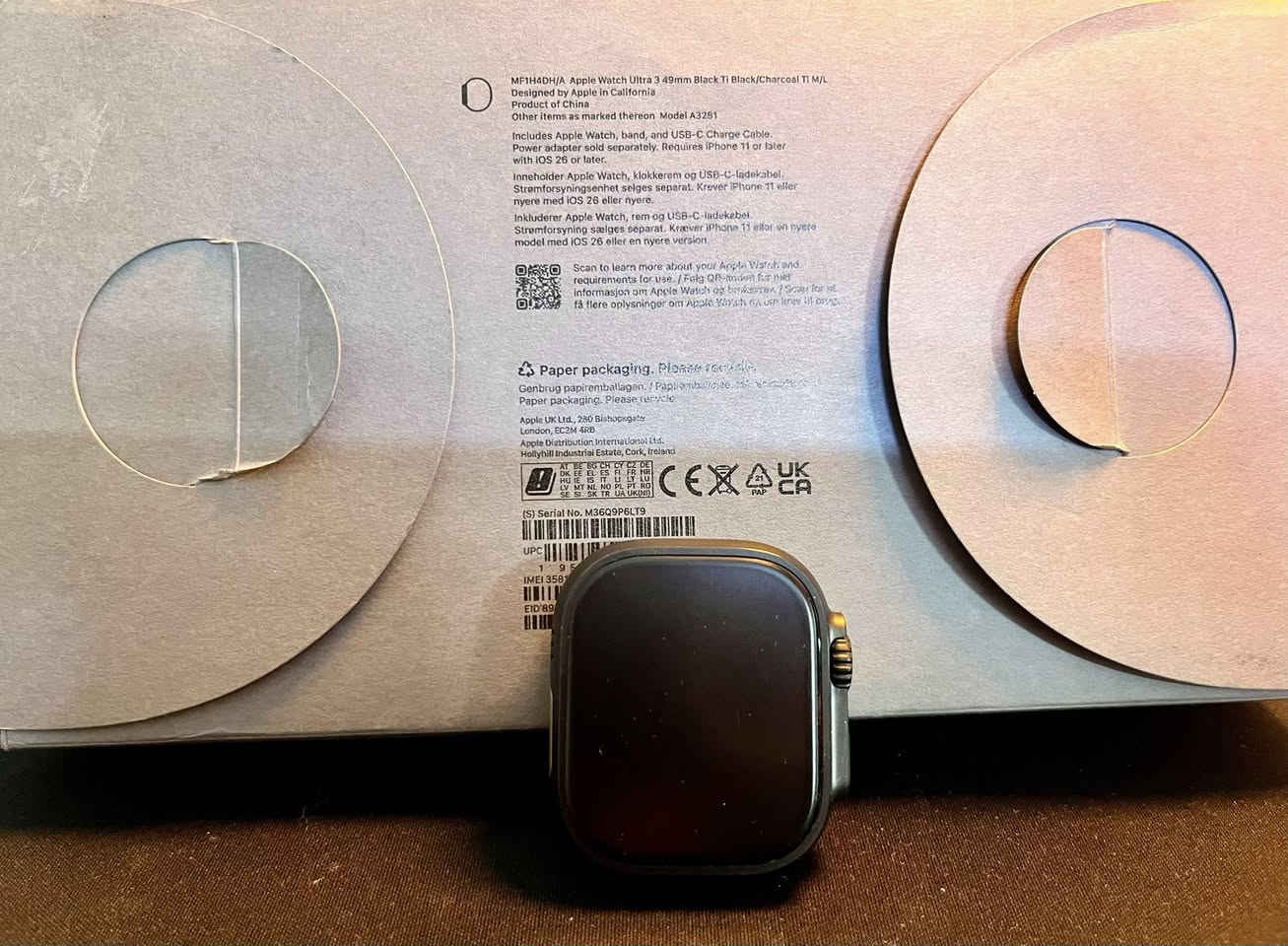 #ساعة Ultra 3 Black 🥰🥰
أخر اصدارات شركة #Apple
‎#فخامة_اللون 🥰🥰
نظافة 💯 ٪؜ 🫣🫣
مفعلة يوم 2/29 😋😋
بطارية 🔋 100
السير قماش لاصق غير مستخدم
السعر : 925,000
المكان / بغداد / الدورة
يوجد توصيل 🚚 لجميع محافظات العراق
للاستفسار
#واتساب_***********
او على الخاص

