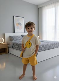 طقم أطفال • ٢-٥ سنوات • أصفر أحمر أخضر