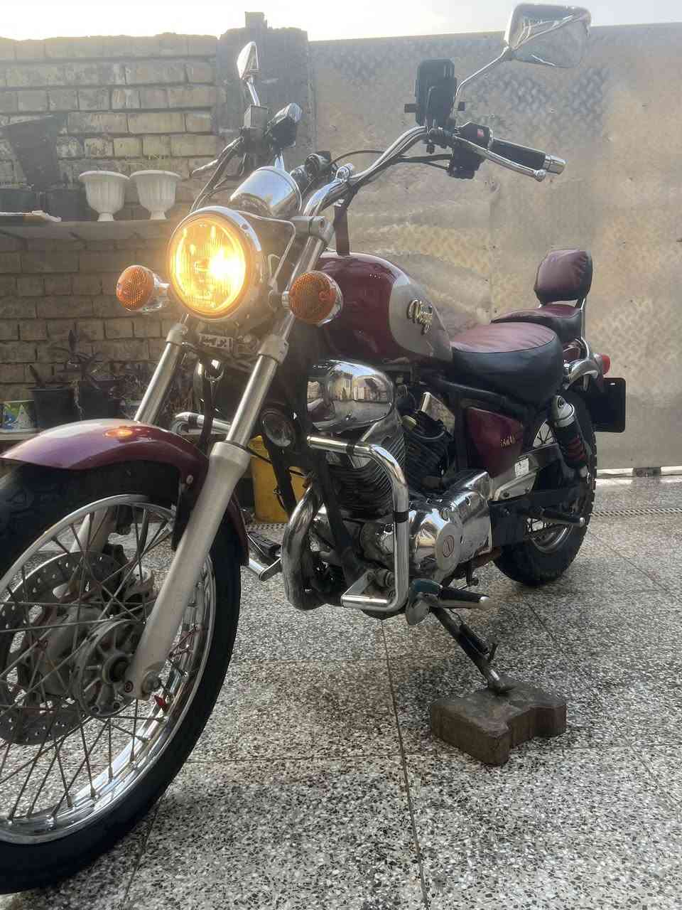 سلام عليكم دراجه هارلي للبيع او المراوس السعر7 العنوان بغداد رقم ***********
