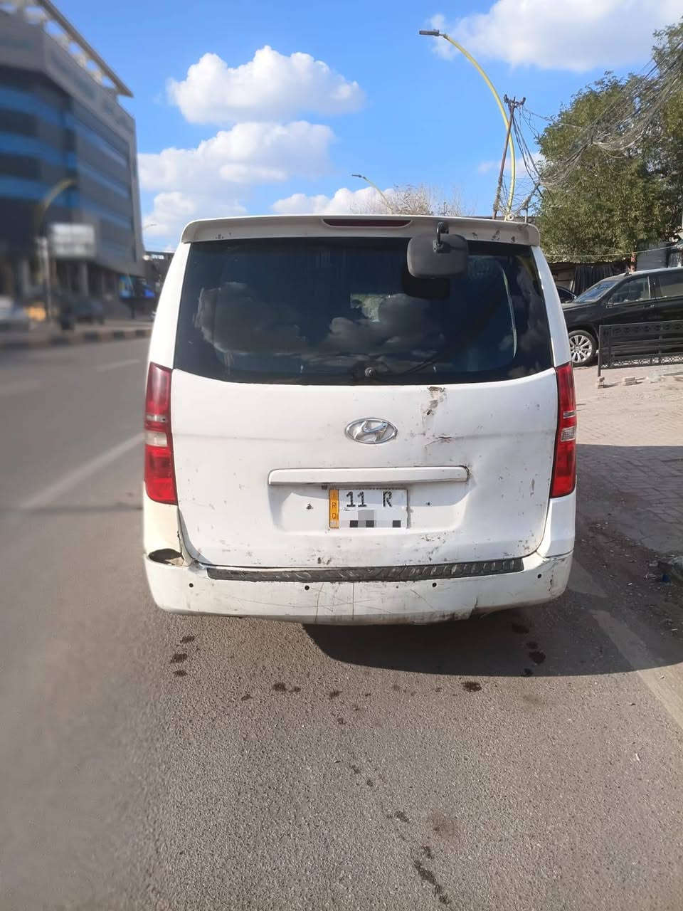 سلام عليكم ستاركس سبلاين فان مسكر كير اوتوماتيك رقم انكليزي ٢٠١٥ بسمي السيارة تحويل ثاني يوم
السعر ١٠٥ وبيهة مجال *********** 
العنوان بغداد الوزيرية
