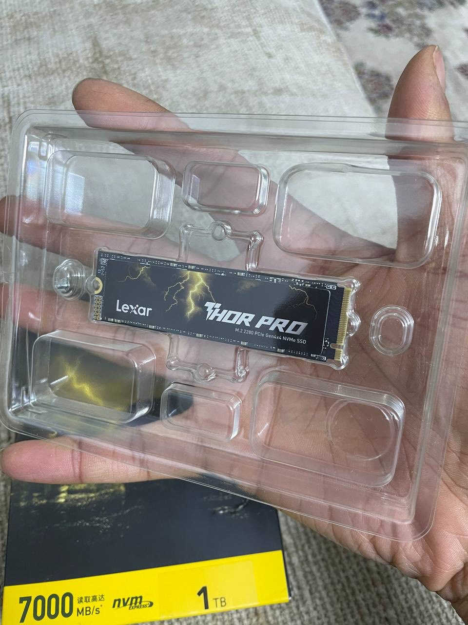 شلونكم شباب
هارد ssd جديد لوك ون تبرا بايت ماركه 

الي يفيده يراسلني و يدلل الحجز على الخاص 

توصيل موجود


**إذا كنت صاحب هذا الإعلان وتريد حذفه لأي سبب، رجاءا أرسل رسالة إلى الدعم الفني**