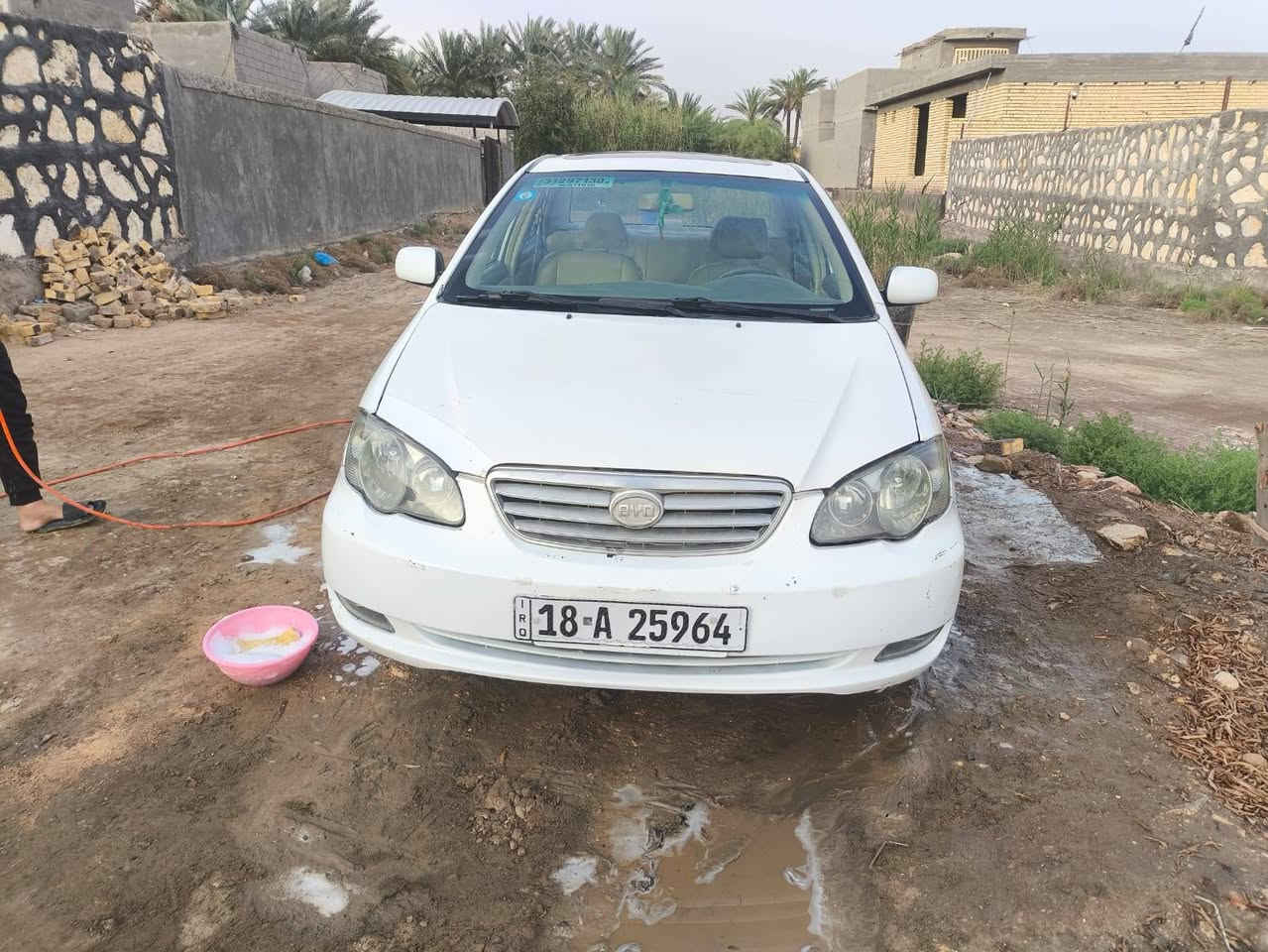 السلام عليكم...
للبيع BYD بي واي دي f3 موديل12 گير اوتوماتيك رقم بابل بأسمي  مكينه وكير وتبريد خير من الله هزه جديده بيه فقط جاملغ ايسر الامامي تبديل فقطططط مكاني السياره بابل السعر 55 وبيه مجال .... الاتصال ع هذه الرقم ***********
