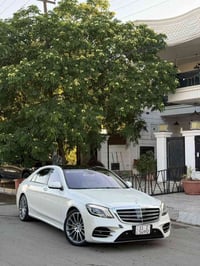 مرسيدس S550 للبيع 2016 اس كلاس  سياره ضمان دولي V8 توين توربو  سياره ر...