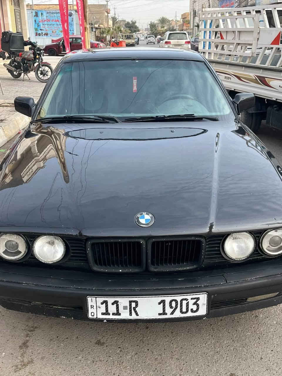 السلام عليكم
الحلال للبيع BMW اصل 730 8 سلندر عليها محرك 40 موديل 93 اصل بليتة وسنوية بغدا رقم دولي مميز سيارة معمرة تعمير كامل من الصفر الي مبدل بيها

1 ظفيرة محرك وكير

2 ظفيرة قاعدة فيوزات 

3 كير حاوية 

4 المكينة حاوية ما مفتوحه مبدل بخاخات ومجاول وبلكات وايرفلو وثلاجة ودايفرم 

5 صالنصة من المحرك للبطيخة هي والكواتم 

6 منظومة ماء كاملة مبدله من ماء زيتي وراديتر 3 سرة ودبة وكلج مروحة وحاظنة 

7 منظومة تبريد كاملة بوكس حاوية و راديتر تبريد وبطل ومروحة امامية عاصفة وغاز امريكي

8 غرفة جلد كهرباء صاج ملكي اصل السياره دبل ايرباك عليها سترين كهرباء وباقي التفرعات جميعآ كهرباء بردة خلفية يدوية دبل كمبيوتر دبل جكمجة 

9جامة امامية مبدلة اصلية bmw 

10 بك لايتات خلفية اصلية حاوية

11 لايتات و اشاير اصليات زنون

12 غرفة الجنطة كلها مبدلة

13 حدادية صدر خلفي امامي مع الدبلات والقواعد فيبي

والبور والجعمقة والدبة الهايدروليك

15 صبغ السياره عام نوع ديبير ضمان سنة 

15 تخم تاير صيني اصلي 

16 سلايد مبدل حاوية شغال 3 وضعيات 

17تانكي بانزين بلاستك وطوافة وفيت بم وكلاص بانزين

19 السيارة عليها عازل للصوت والحرارة بلغرفة 

20 باتري جديد امرون 

21 دجات كير ودجات المحرك ورولات المحرك والقايش و الكوبلن كله مبدل جديد 

من الاخير السيارة الي ياخذها ميخسر عليها دينار واحد لان السيارة معمرة تعمير جنيان مكانها تكريت صلاح الدين وأنسى صرف البانزين والحماوة 

السعر 70 ورقه  وبيها مجال السيارةتحويل مباشر

***********

مكان السياره تكريت
