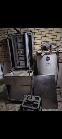 كشك مترين ونص مربع وفرن بيتزا ميز سل ستيل مترين في ٨٠ مشواية كص خمس عي...