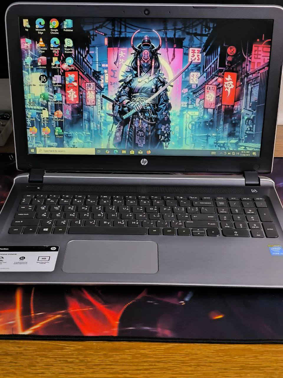 💻 لابتوب HP Pavilion
✨ أداء عملي يعتمد عليه بسعر اقتصادي
🎯 خيار ممتاز للدراسة، العمل اليومي، والتصفح براحة

🔧 المواصفات:
🔹 المعالج: Intel Core i3 — الجيل الخامس
🔹 الرام: 8GB DDR3
🔹 التخزين: 500GB HDD
🔹 الشاشة: 15.6 إنش

🧩 الاستخدامات: الدراسة 📚 | العمل المكتبي 🧑‍💼 | التصفح 🌐 | برامج Office 🖥️

🎁 الهدايا المجانية:
🎒 حقيبة
🔌 الشاحن الأصلي
🖱️ ماوس
🧻 ماوس باد

🛡️ الضمانات والخدمات:
✔️ فحص كامل قبل الإرسال
✔️ فحص كامل قبل الدفع والاستلام
✔️ ضمان 7 أيام استبدال عند وجود خلل مصنعي
✔️ جاهز للاستخدام المباشر

📍 الموقع: بغداد – الأمين الثانية
🚚 التوصيل متوفر إلى جميع المحافظات
💰 السعر: 175,000 دينار عراقي
للتواصل من خلال واتساب : ***********
