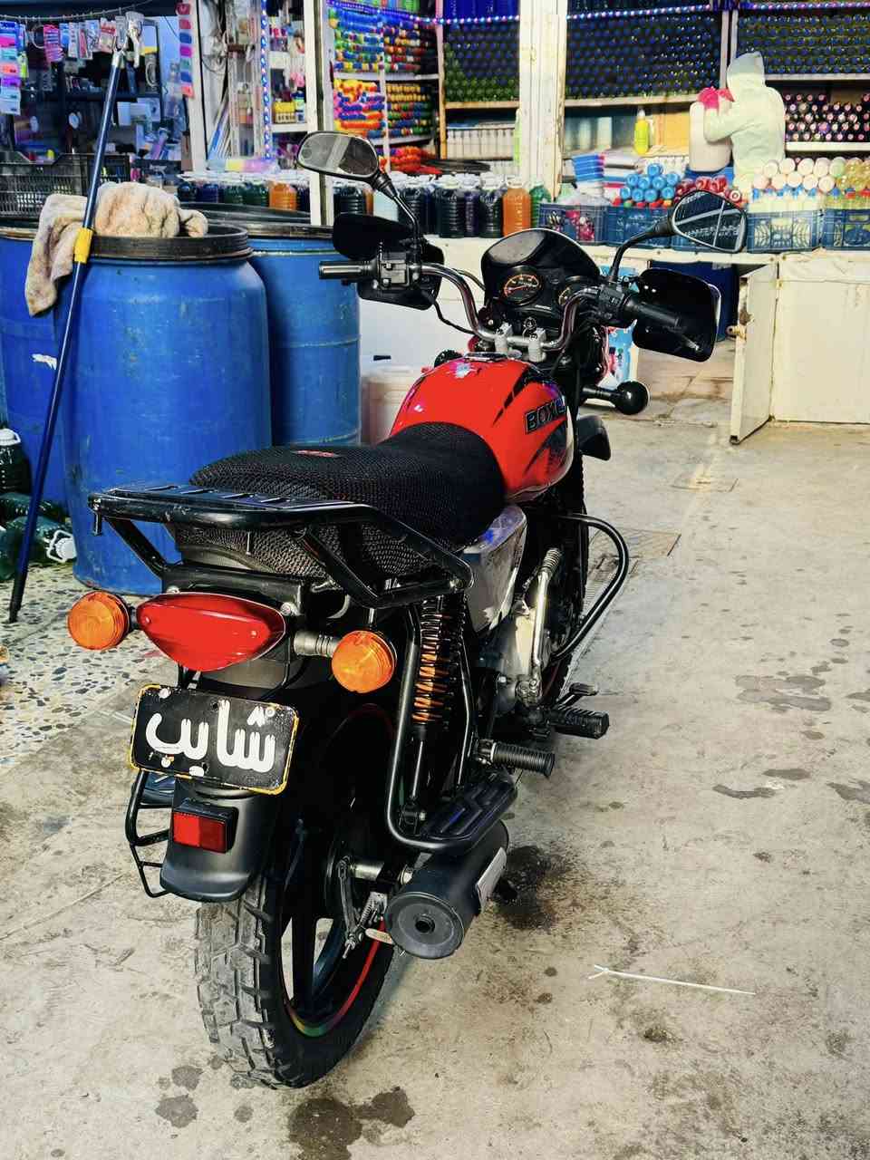 السلام عليكم دراجة بوكسر  موديل2022 مكفولة اوراقها كاملة للاتصال ***********
