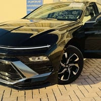 هونداي سوناتا 2025 الشكل الجديد  اسود ملكي السياره فول مواصفات 1/1 عدى...