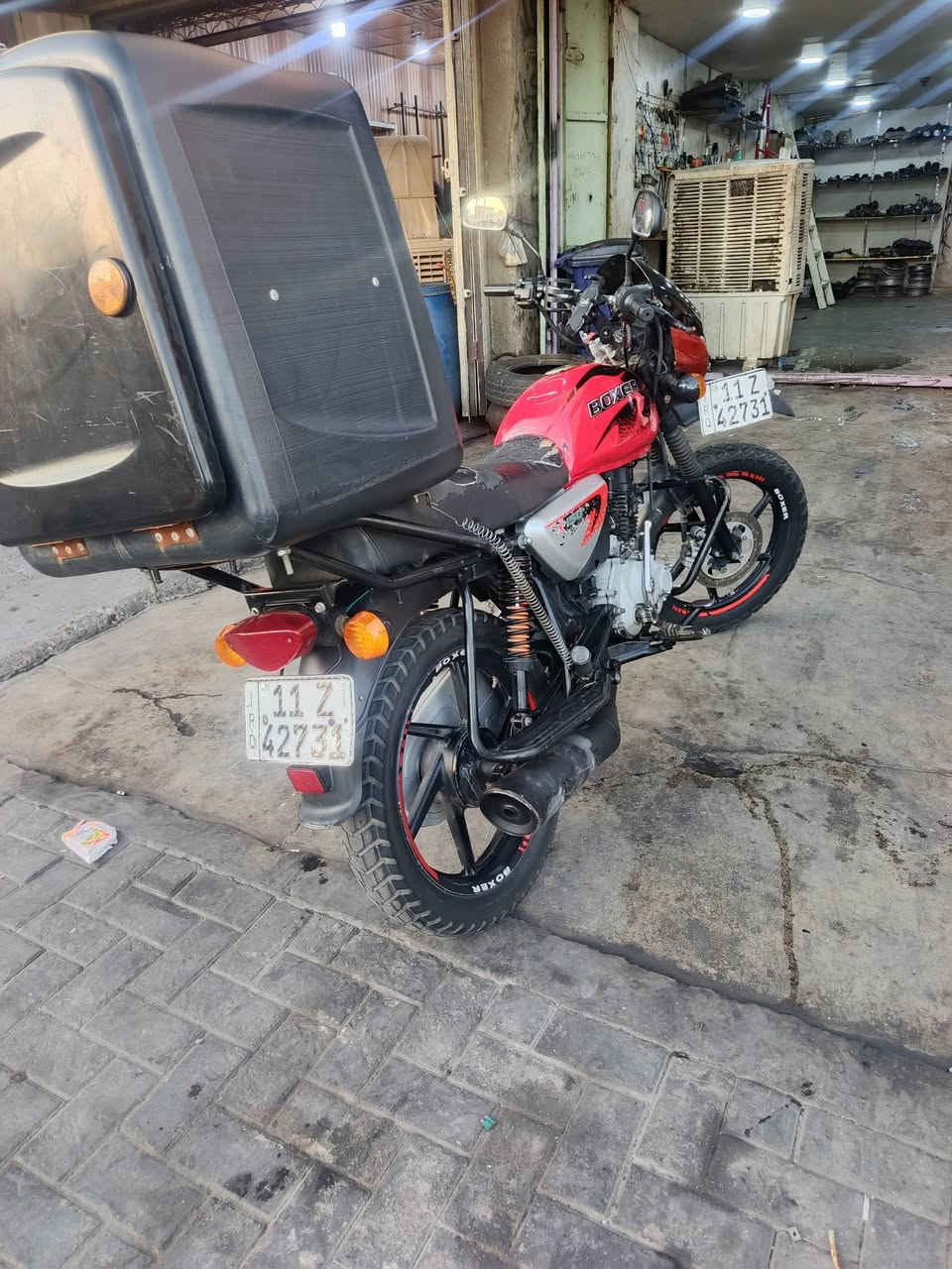 سلام عليكم بوكسر جبلي للبيع موديل 2021
رقم انكليزي شرط التحويل الدراجه جاهزه 
نقص الدواسه رجل العنوان بغداد حي العامل شارع٧ نيسان 
الشراي والي ميتعب يتصل 
***********
السعر مليون ٧٥٠ وبيها مجال للطيبين
