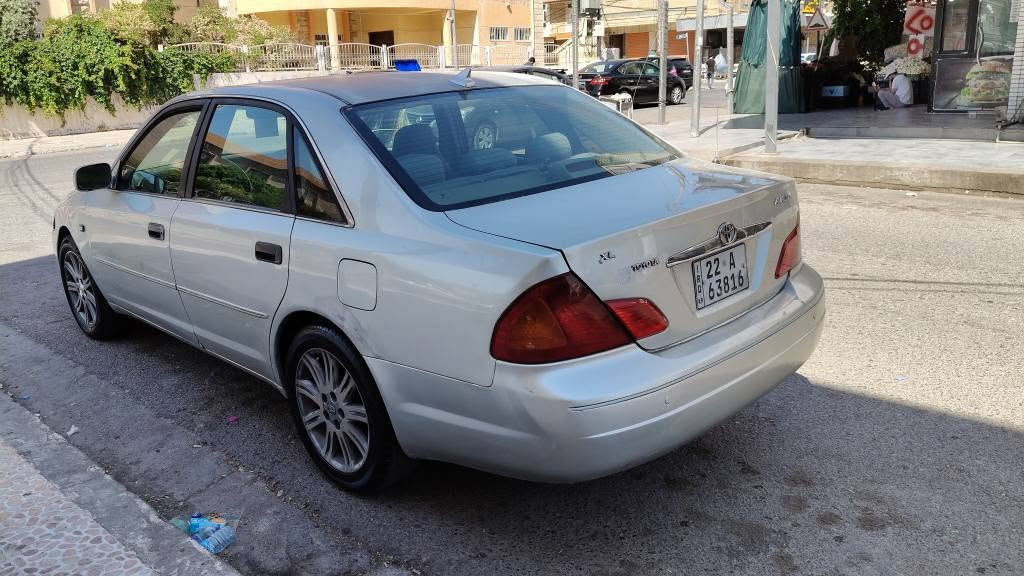 AVALON/2002
ڕەقەم هەولێرە ئەوەلیاتە بەناو ناکرێ 
       260 هەزار غرامەی لەسەرە 
  مەکینە 3000 گێرو مەکینە بەشەرت
  تەبرید ساردو گەرم کارەبای بەشەرت
  عیزام بۆیاغ بۆجوانی بێ دعم لێدران
پێش و پشتی کەپسە وەرگەڕان بەشەرت
کێشەی مەدەنی موس بڕاوە بەشەرت
سعری 52 کەمێک مەجال شوێن هەولێر
*********** أربيل, العراق
