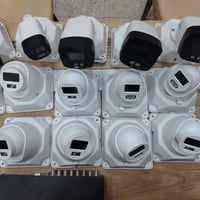 كامرات دهوا 5 ميكا وكاله 16 كامره مع بوكساتهن 10 داخليات و6 خارجيات مع...