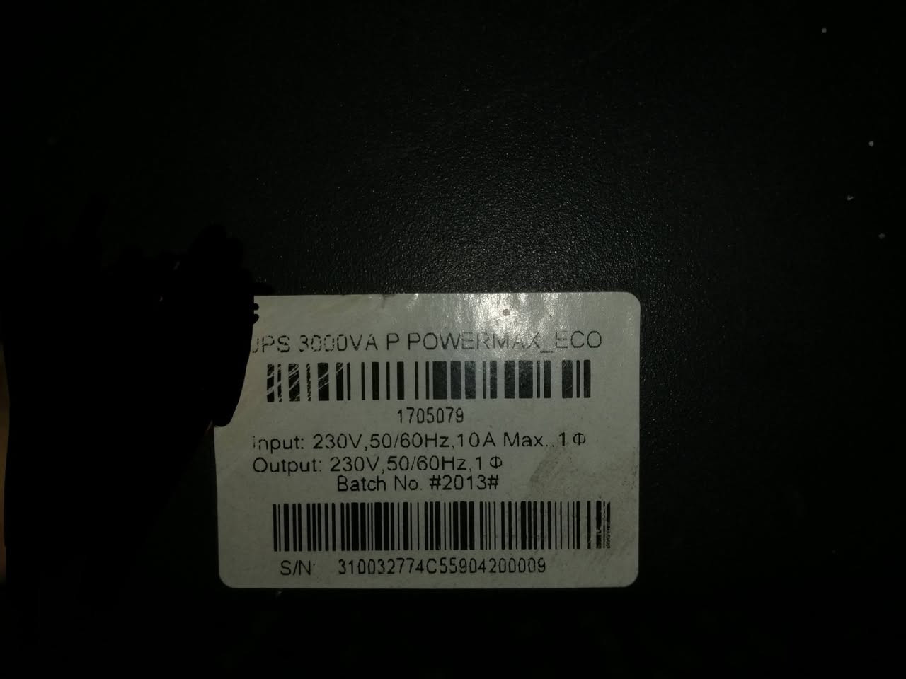 السلام عليكم
Ups Power Max 3000va مستخدم للبيع
مبدل بطاريات جديد اصلية قبل اسبوع

اكتب سعرك واني اراسلك


**إذا كنت صاحب هذا الإعلان وتريد حذفه لأي سبب، رجاءا أرسل رسالة إلى الدعم الفني**