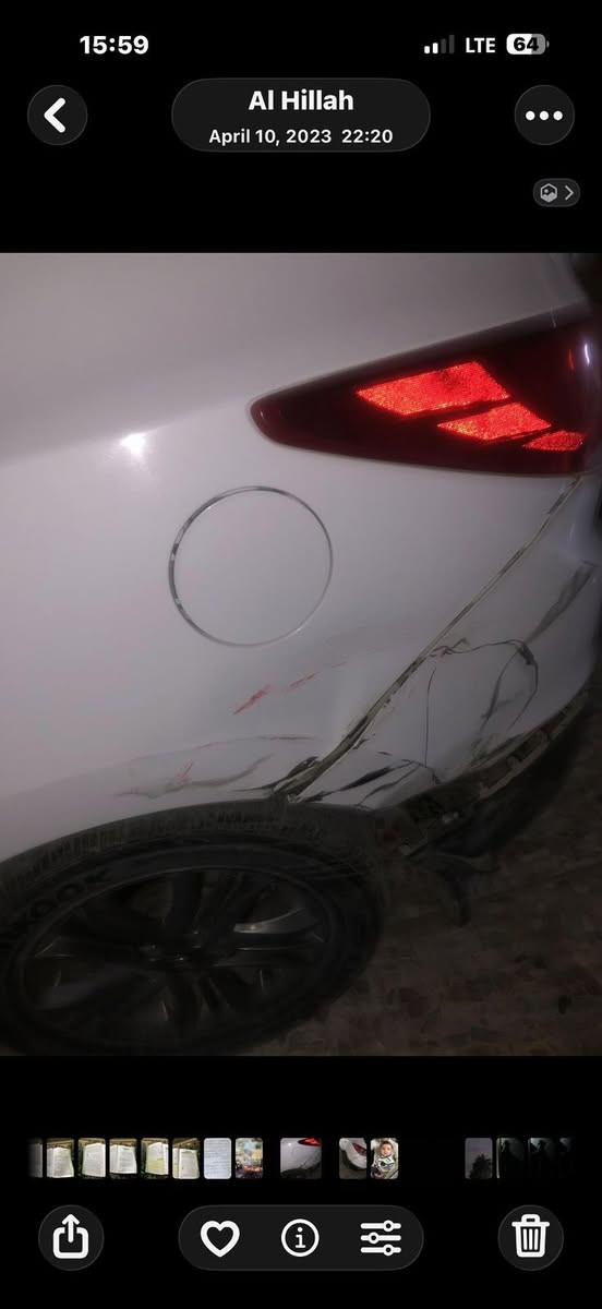 توسان ٢٠١٤ خليجي (من الشركة زيرو مشتريه يعني عند شخص واحدفقط)
قطعة وحدة صغيرة جدا جاملغ خلفي 

ويل كروم

كاميرا خلفية

شاشة اصلية

كلش بيه اصلي وممبدل عدا البطارية

رقم بابل السعر ١٥٤
***********
