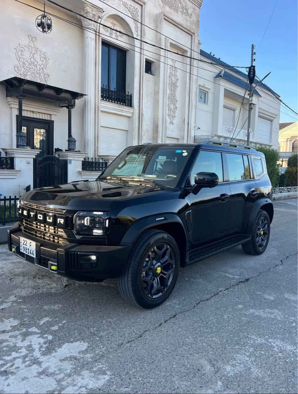 JetourT2🔥
سعر:$٢٦٦💸
20,000KM📦
ضمان شرکة هارلم
فول فول مواصفات
کلین تایتل
مکینە ٢٠توربو😍🚀
***********
***********
Whatsapp☎️ أربيل, العراق
