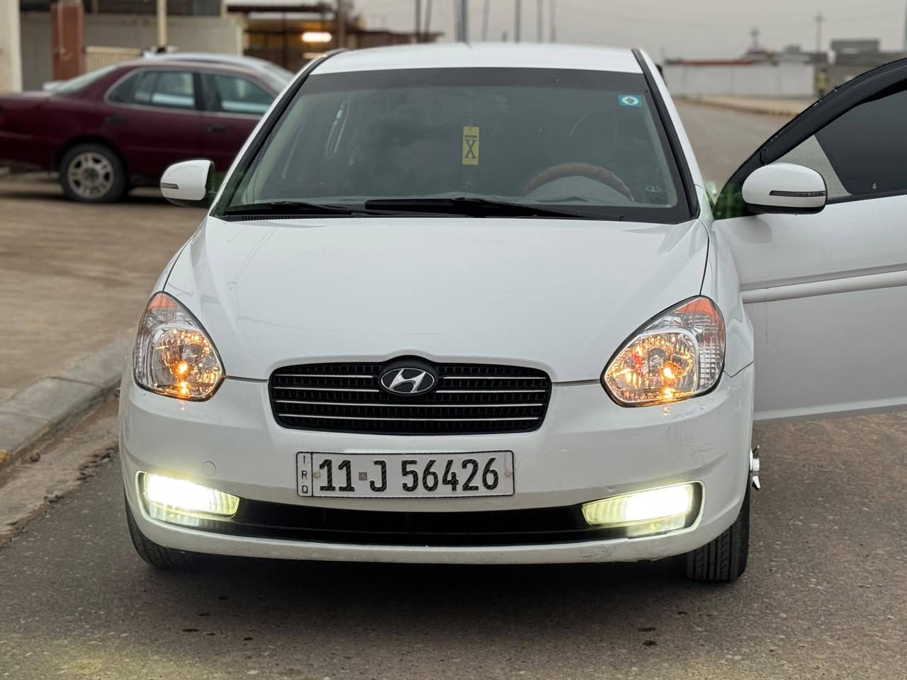 السلام عليكم هونداي اكسنت موديل١١ خليجي
محرك ١٦ شرط كير شرط 
صدر جديد زوج تايرات اليوم شديته الخلفي نص عمر 
شاشه لمس تبريد شغال ثلج تدفئه 
ارضيه جلد سياره جاهزه علا اخر حبايه 
الضرر نص جاملغ امام السايق والباب والهلال الخلفي فقط الباقي مكفول مثل الصور بدون اي بوارد 
رقم بغداد دولي  تحويل مباشر فقط 
العنوان صلاح الدين بيجي قرية المزرعة
السعر ٩٢ وبيها مجال يرهم مراوس حسب القناعه
الهاتف***********
الهاتف***********
