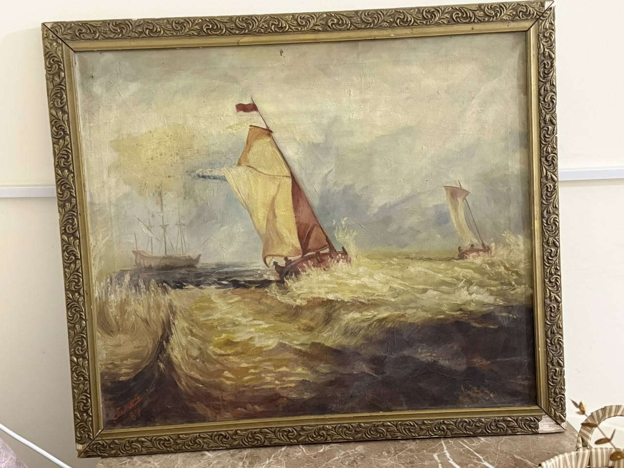مرحبا 
للبيع لوحة فنية مميزة للفنان قاسم الرماحي ✨رسم يدوي
عمل فني أنيق مناسب للديكور أو لهواة اقتناء الأعمال الفنية.
سعر 200$


**إذا كنت صاحب هذا الإعلان وتريد حذفه لأي سبب، رجاءا أرسل رسالة إلى الدعم الفني**