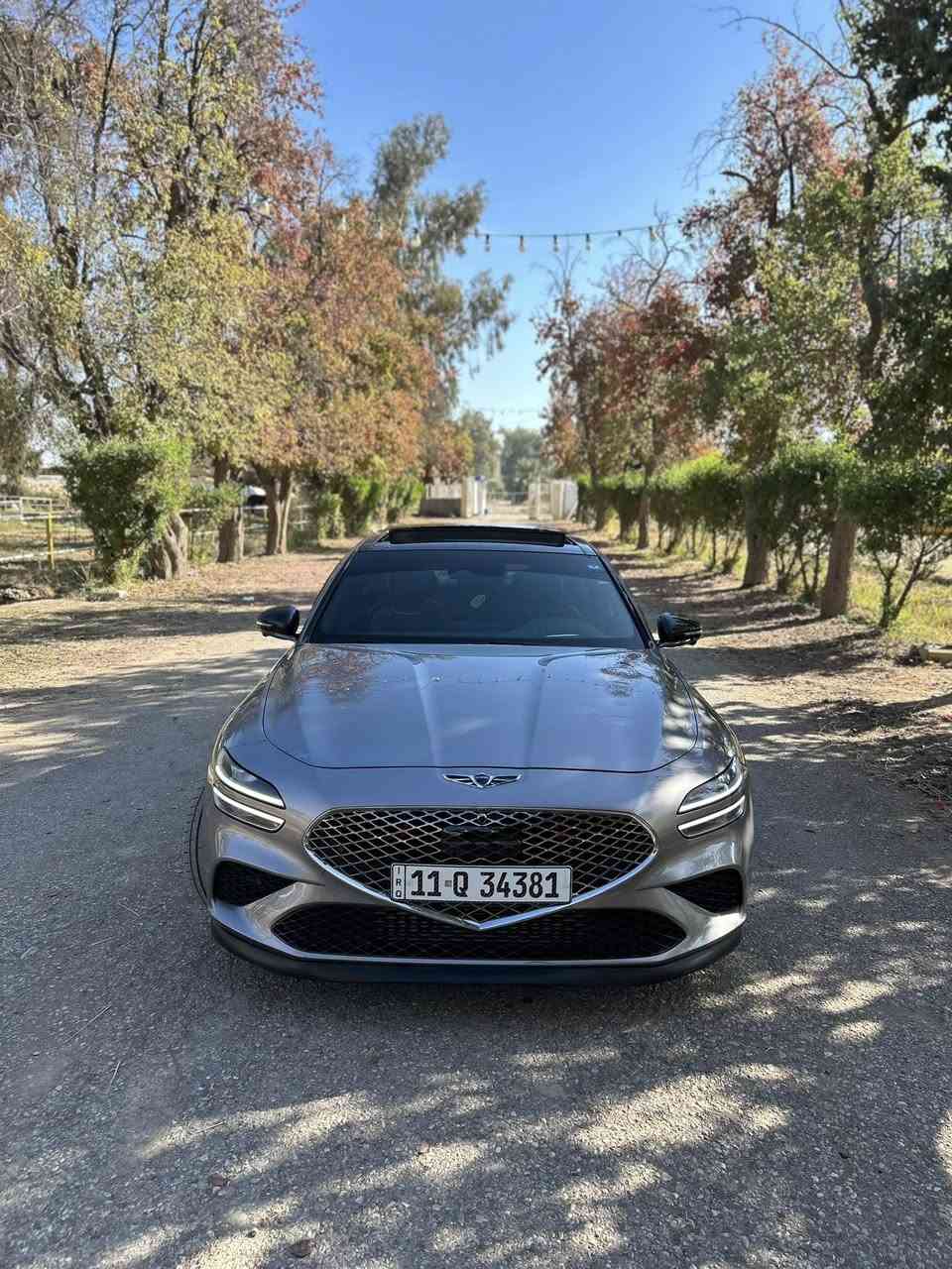 اذكرو الله وصلو على محمد وال محمد
ملاحظة اقره التفاصيل زين ✅
ابيع فقط للي يعرف بسوك الجينيسس
وميقارن بلي بيها اكثر من قطعة وايرباك ✅
السيارة مزودة موستوك✅
جينيسس  G70 V6 4wd
3.3 توين توربو🚀🚀
كير 8 نمر ✅
الموديل 2023
الممشى 38 الف كيلو قابل للزيادة
اللون سلفر ميتاليك شمباني متغير
الضرر جاملوغ امامي ايمن فقط تبدل بوكالة ونصبغ درجة اولى مع تبديل دعامية نفس اللون بدون شاصي ودواخل ولغد كفاله 
ويل تك جهة الضررر تبدل باصلي مع تاير مشلن 
راديترات مي وتبريد وتوربو وكير بلادي
بدون ايرباك
الفئة برستيج اعلى مواصفات
داخل جلد بقلاوة مطرز باحمر حزام احمر بلادي
سقف وتكم ودشبول خلفي كنتارا اسود
اربع كامرات 
بصمات صندوك مع بيبان مع كارت 
ويل 19 تو سايز مع اطارات مشلن بلادي
فجوج بريمبو احمر
رادار امامي وخلفي وجانبي وخروج عن المسار
داتا شو عالجامة الامامية
حساس امامي خلفي
اكتف كزوز بلادي
كشنات تدفئة تبريد وستيرن هيتر
كشنات وستيرن كهرباء مع خاصية الخزن
منفذ شحن وشاحن واير ليس 
ابل كار بلي واندويد اوتو
لايت اوتو
ماسحات اوتو
مرايا جانبيه شفط واشارة وهيتر ورادار وقلاب 
صندوك كهربائي
فتحة سقف بانوراما
سستم صوت ليكسكون
تشغيل عن بعد
شفتات ستيرن
كيجات الكتروني
جام اوتو دبل زيتوني
كصيتها وصلحتها تصليح درجة اولى مع الترقيم

التزويد
انتيك شوت aem 
داوون بايب اولي مع ثانوي ستل ستيل
عطاسات توربو
اويل كاج كان 
بك موث مدخل هواء وره الدعامية
بلكات دينسو ستيج 2
برمجة عقل محرك ستيج 2+ بوب كورن

الكماليات
مطريات من ebay
كفر مرايا وكفر يدات ابواب كاربون فايبر من ebay
سبايدر جنطة من ebay
ارضيات ربل من ebay
شفات ستيرن من ebay
لحية امامية من ebay

ملاحظة كلكم على راسي رجاءا الموشراي والي ماتعجبه السيارة خلي يعبرها او يعلق بكلمة حلوة 
السعر 270 $ وبيها مجال بسيط 🔥🔥

السيارة صاروخ جديدة جدا بدون اي كلوب سيرفس
مكان السيارة ديالى بعقوبة 
***********
