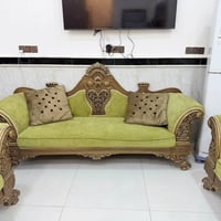 قنفات كويتي • ٥ قطع ١٠ مقاعد • نضيف كلش