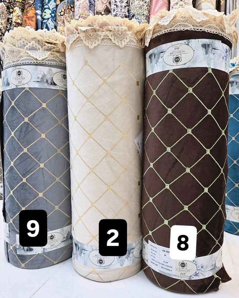 مفارش تخم أمتار الايطالي
 العرض.
85سم بغداد, العراق


**إذا كنت صاحب هذا الإعلان وتريد حذفه لأي سبب، رجاءا أرسل رسالة إلى الدعم الفني**