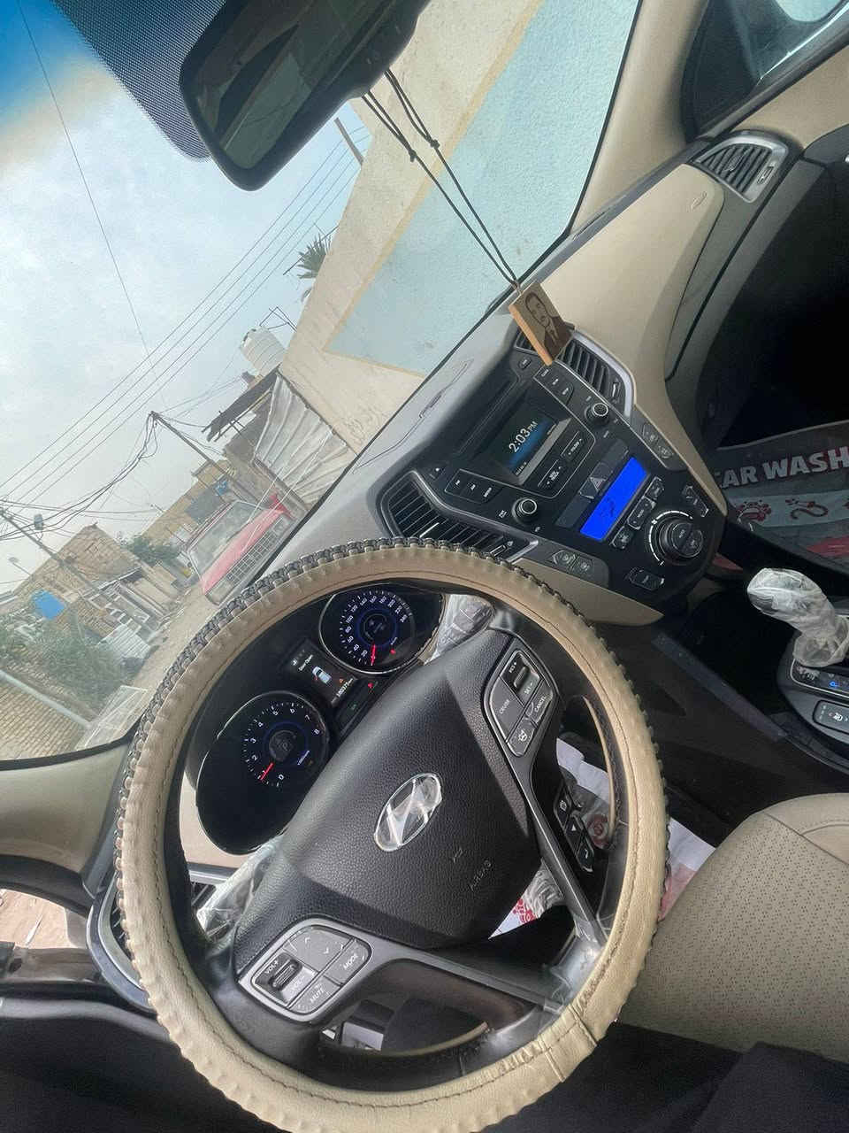 السلام عليكم 
سنتافيه 2014 -6سلندر -7راكب فول مواصفات بيها طرف البنيد وطرف الجاملغ فقط بدون دواخل سياره جديده وجاهزه وتحويل مباشر باسمي للاستفسار *********** الناصريه المركز ناصرية, ذي قار
