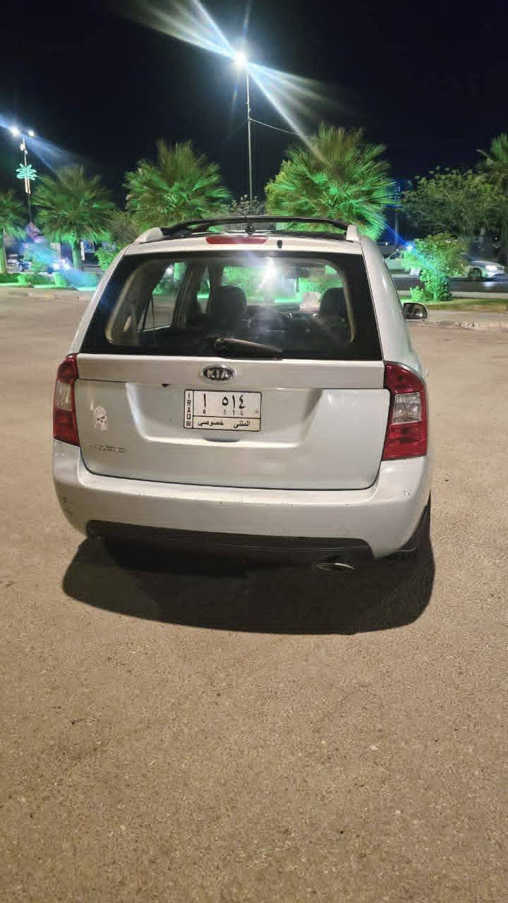 سلام عليكم
كيه كارنز موديل 2007 كير عادي 

خليجي محرك 2000 

مكفوله من ضربه وصبغ بيه جراد بسيط 

رقم مثنى مميز مشروع وطني 

 سياره بيه نواقص بسيطه 

عنواني كربلاء المقدسه سعر 95 بيه مجال بسيط 

***********
