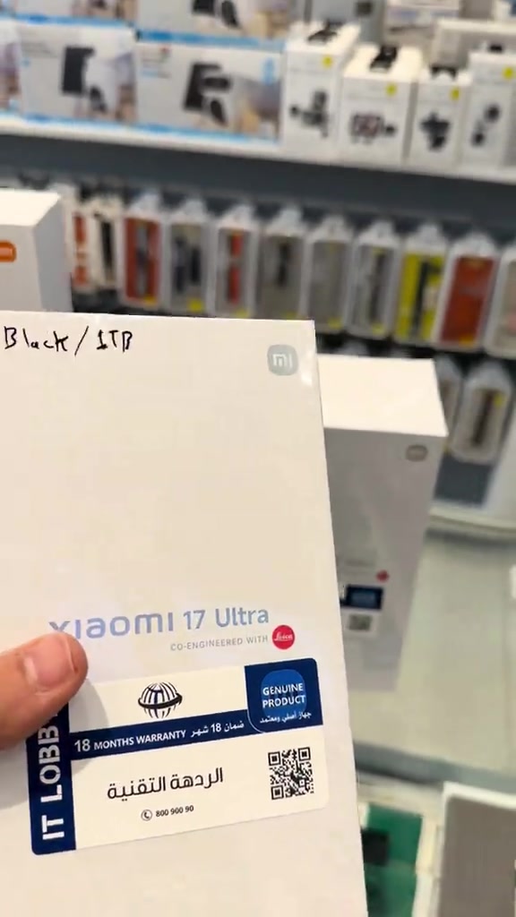 #xioami17ultra  #mi17ultra  🔆خدمة الاقساط متوفرة بتطبيق سوبر كي (الجني )الموطنة رواتبهم على مصرف الرافدين  🚗توصيل إلى كافة أنحاء العراق 🇮🇶 ‏‎ 🕒 أوقات العمل: جميع ايام الاسبوع 9:00 صباحاً الى 12:00 ليلاً عدا الجمعة 3:00 ظهراً الى 12:00 ليلاً ‏‎📍 الموقع: ‏‎المنصور، شارع مول بابليون، بالقرب من أقواس مطعم الساعة. ‏‎📞 رقم المبيعات: *********** ‏‎نحن هنا لخدمتك في أي وقت🌟
