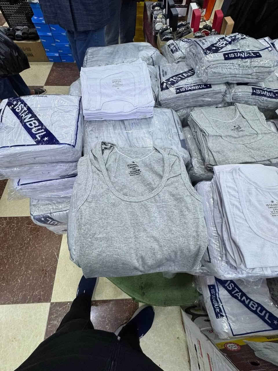 عروض عروض🔥🔥🚀🚀🔴🔴
من قسم داخلي دكتور قطن 
محلات ومحمد دبي
عرض ابو (1000)الف دينار شورت فانيله
***********
📍خانقين عمارت الحميدية مجاور اسواق جمعة بادارة حمودي دبي 
بس ب الف دينار 
جمله مفرد
