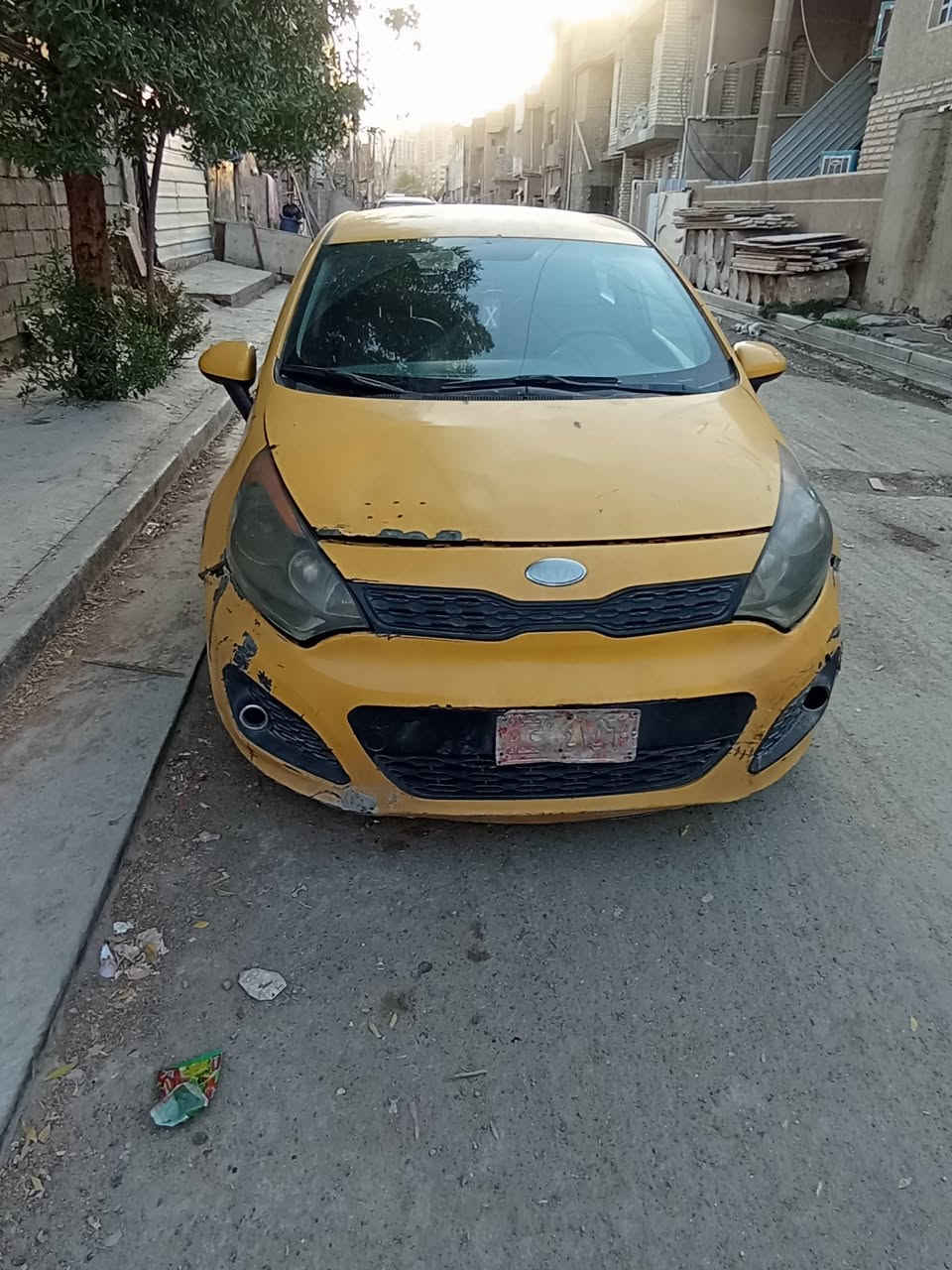 السلام عليكم كيا ريو 2013  رقم بغداد السعر 55 وبيها مجال *********** مكان بغداد
