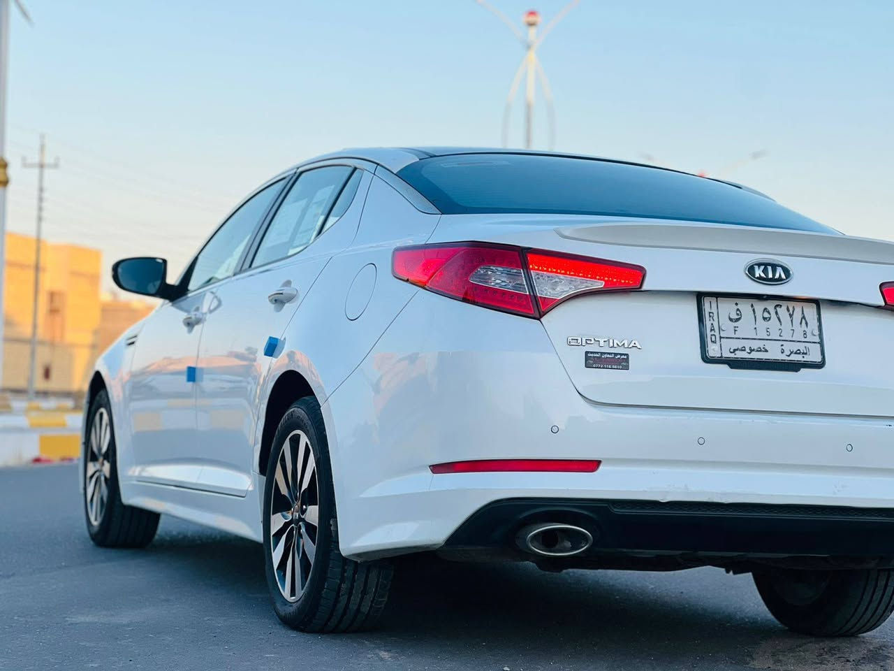 السلام عليكم
للبيع كيا اوبتيما ٢٠١٢ خليجي مكفوله ما عدا جاملغ امامي ايمن صبغ فول 1/1  محرك ٢٤٠٠ دوش جديدة بمعنى الكلمة  تخم تاير حدادة تبريد كير محرك كله جديد

مكانها الناصرية مركز المدينة
السعر ١٣٣ وبيها مجال
*********** //***********
