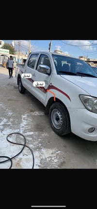 بيكم هايلوكس موديل 11 سياره شركه العامه  كير عادي رقم بغداد سياره جديد...