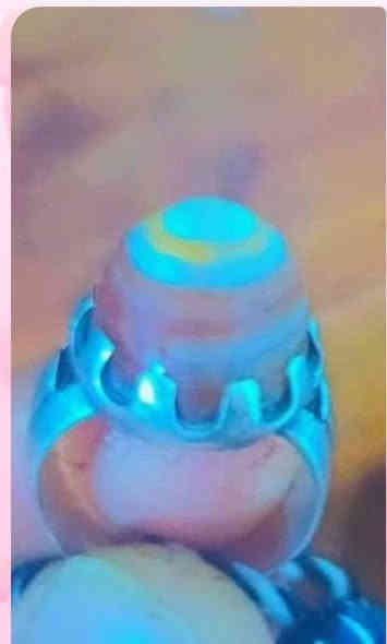 محبس للبيع عقيق بقري  اصلي  ملاكط  ***********
