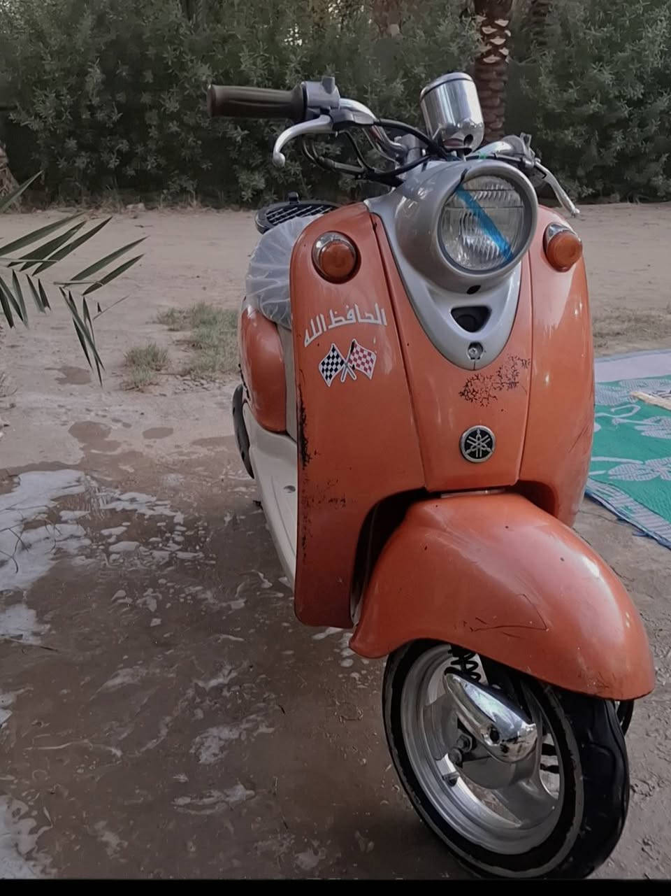 سلام عليكم دراجه عبد الحليم للبيع مكفوله كفاله عامه محرك مكفول دراجه خير من الله السعر 450وابيها مجال مكان دراجه كربلاء حي العباس عامود 52 هاذه رقمي ***********
