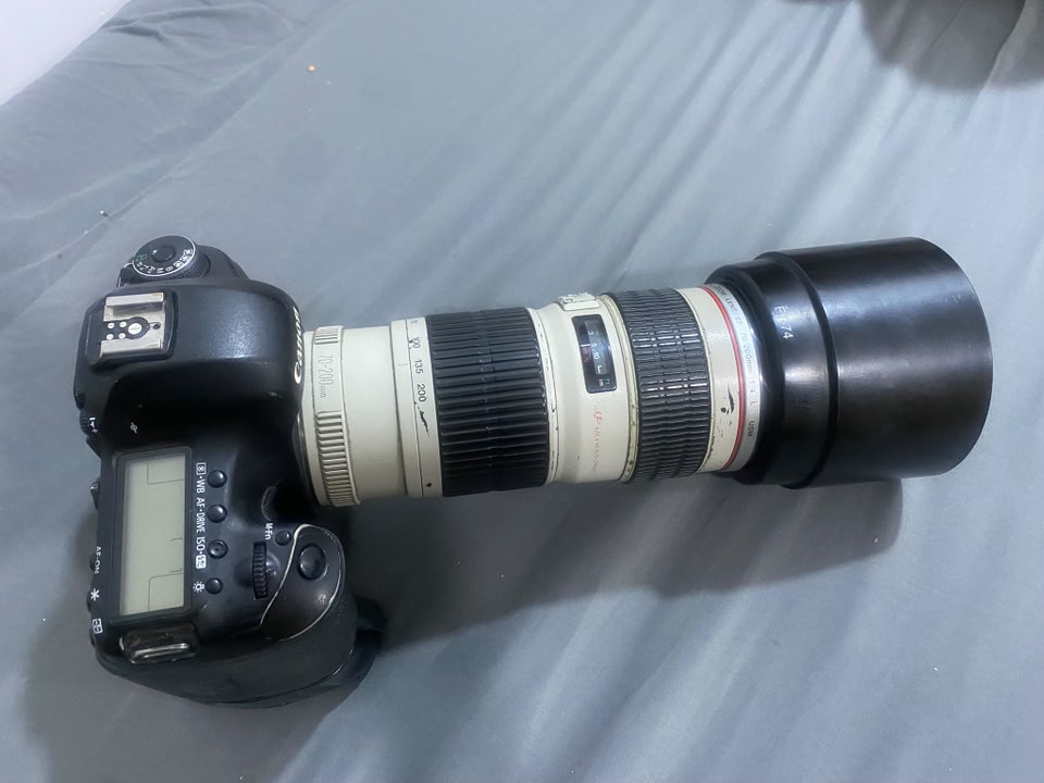 للبيع
كانون 5D M3 مع كرب وبطاريتين
وعدسه 70/200 F4
وكامل ملحقاتهم 
بسعر ٩٠٠ 
للمواصله مع رقم 
***********
