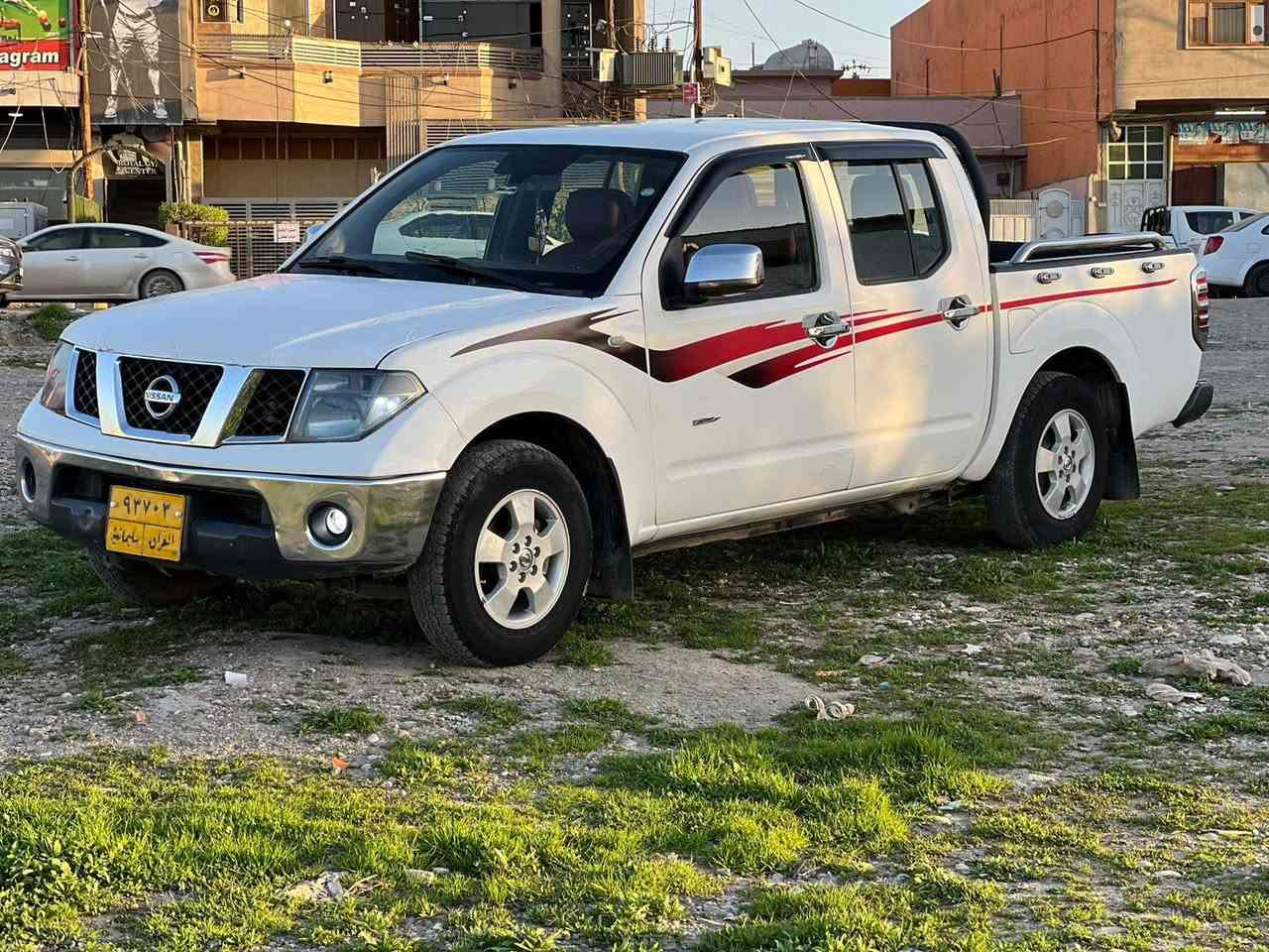 سيارة نافارا موديل 2008 گير عادي 4قطع صبغ بدون دواخل كير ميكن شرط تاخم صدر ورا جديد سيار شرط تحويل تبريت شغال كاربيات كول شغال 4تايارت جديدسعر 71بي مجال عيوان كركوك 
*********** كركوك, العراق
