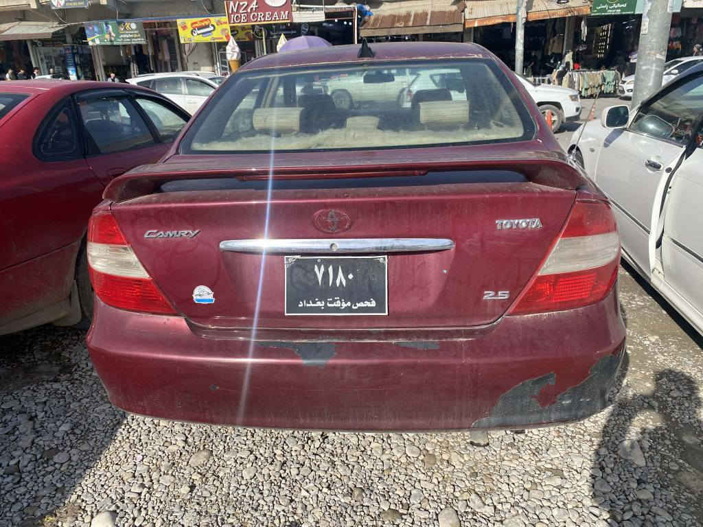 كامري 2004 توماتيك 4 بستون ته بريد جام كاره باي تايه و ويلي لوك ناو زه ردتوند و تول 38 وه ره قه رانيه     براوه يه  *********** رانية, السليمانية
