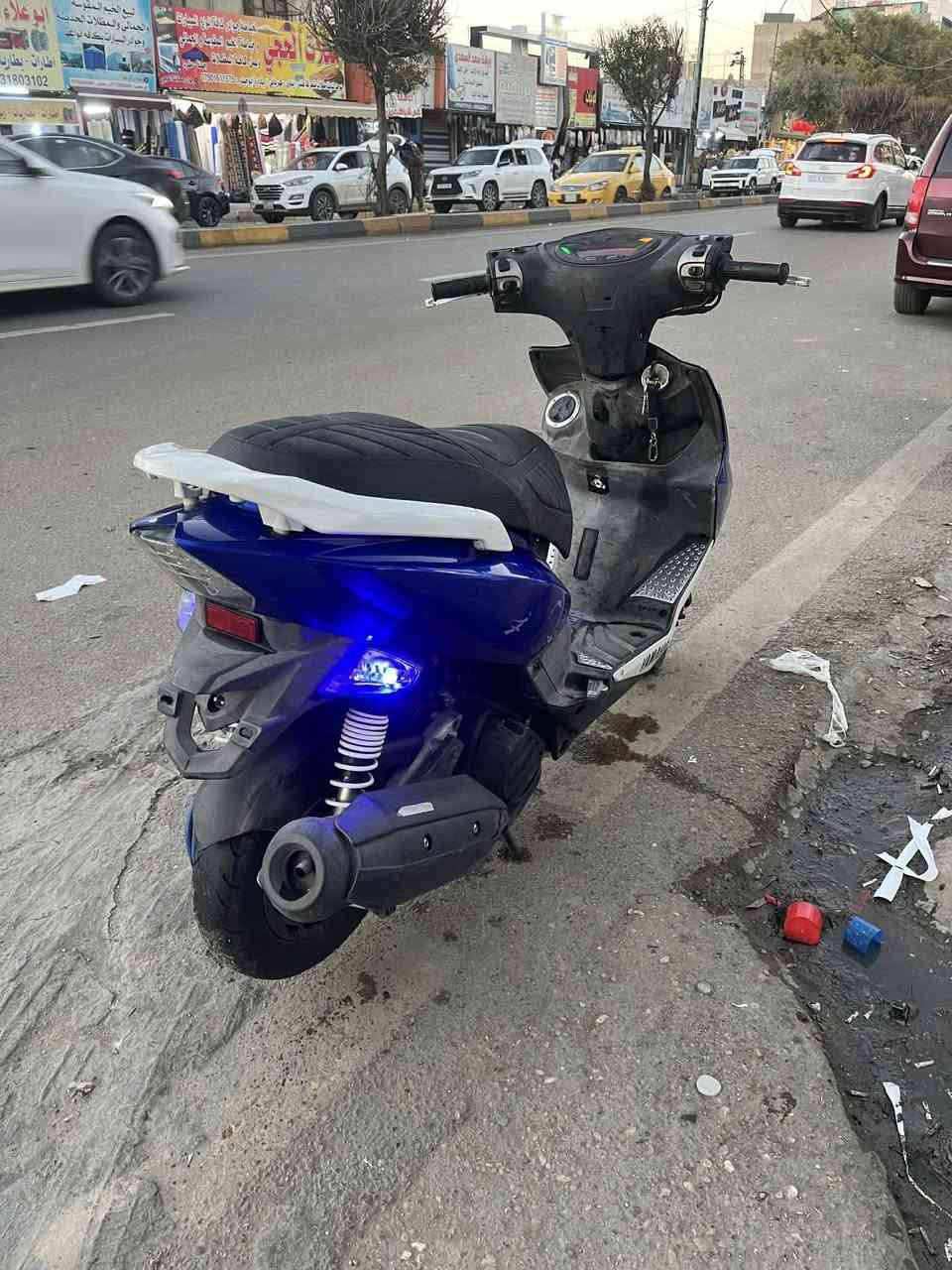 دراجه جيتي ار مكفوله كفاله عامه مراوس بشي مرتب الدراجه بيه مكينه بلاديه شلعه ومعدل  اشك الكاع ***********
