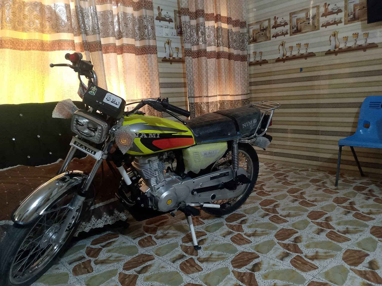 سلام عليكم دراجه نامه للبيع موديل 23اوراق أصولي لون ليموني المكينه مكفوله الشراي يتصل  ‏‪***********‬‏ مكان واسط قضاء الحي
